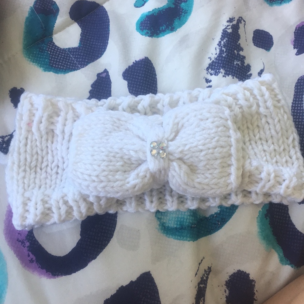 Cute knit winter headband